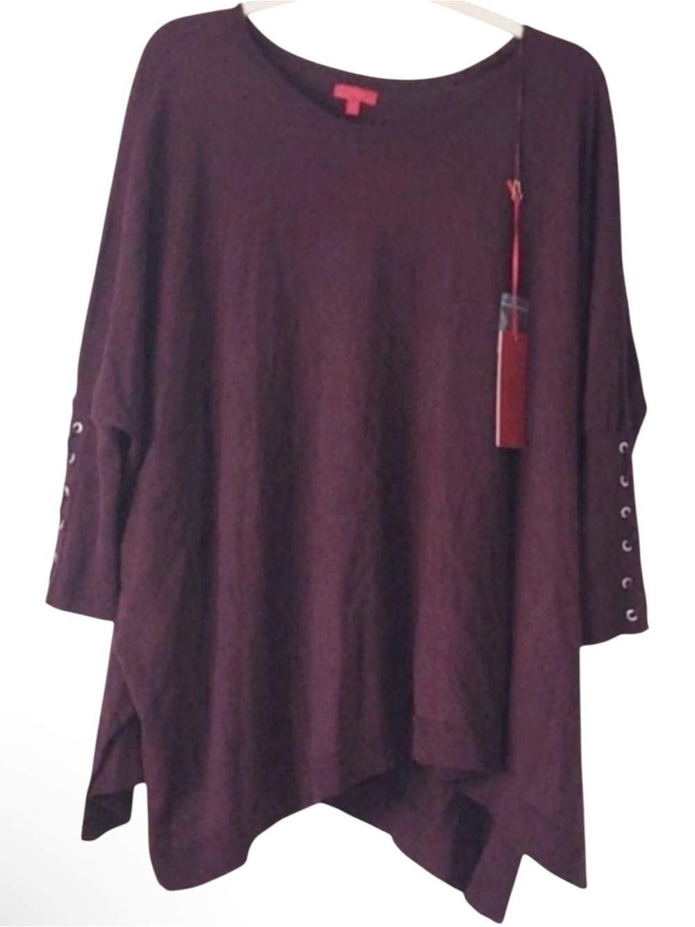 Jennifer Lopez Midnight Romance Maroon Sweater S/M